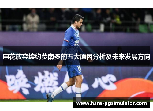 申花放弃续约费南多的五大原因分析及未来发展方向