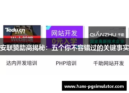 安联赞助商揭秘：五个你不容错过的关键事实