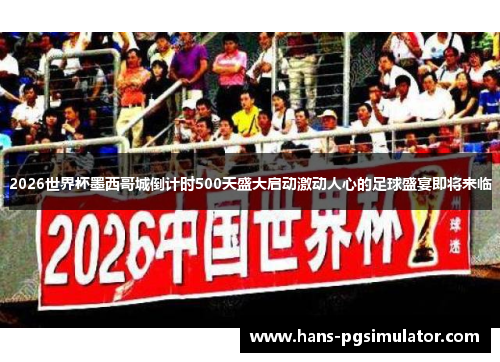 2026世界杯墨西哥城倒计时500天盛大启动激动人心的足球盛宴即将来临